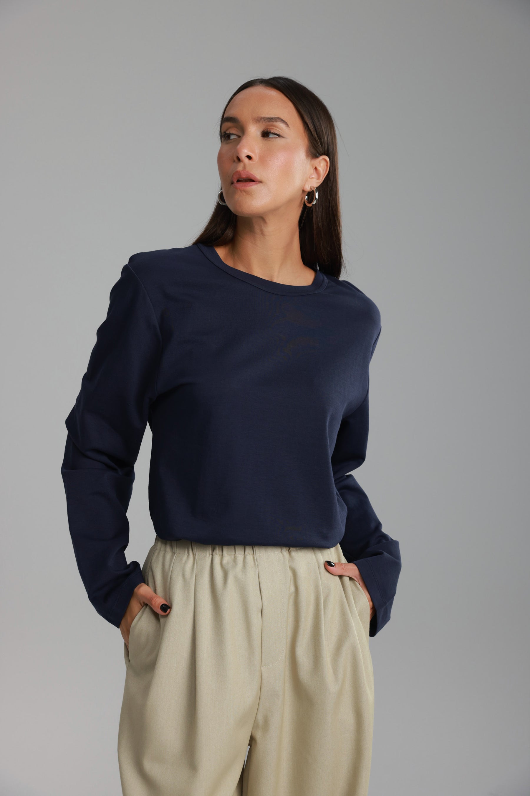 חולצת רורי נייבי