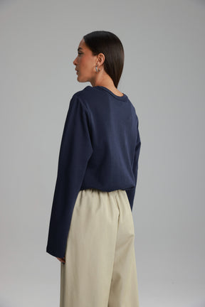 חולצת רורי נייבי