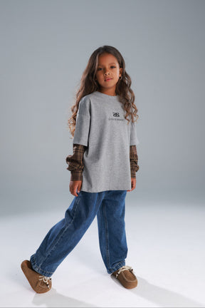 חולצת מדלן אפורה