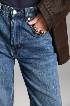 ג'ינס רייצ'ל כחול כהה