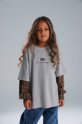 חולצת מדלן אפורה