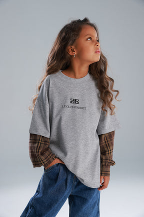 חולצת מדלן אפורה