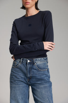 חולצת אולינה נייבי