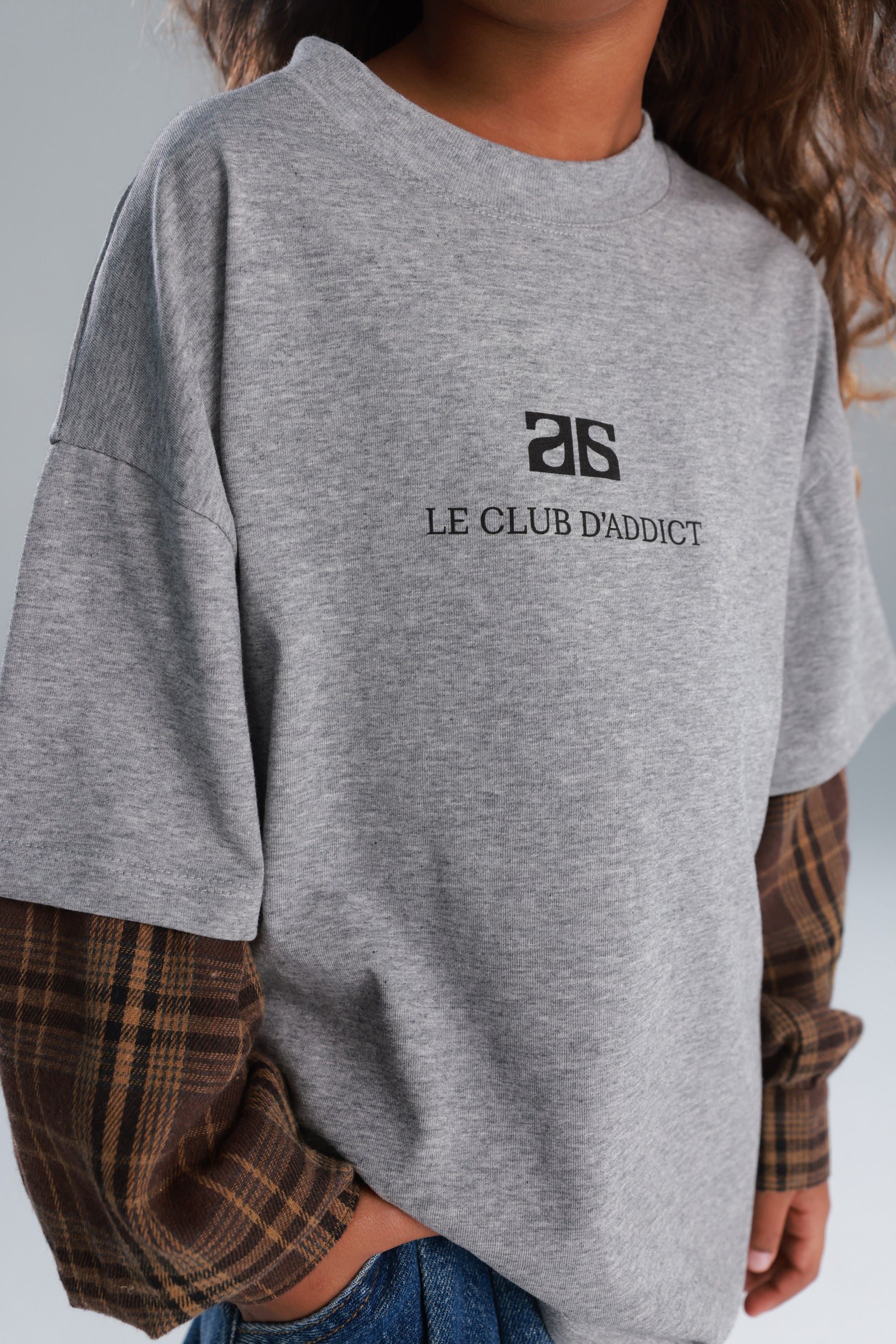 חולצת מדלן אפורה