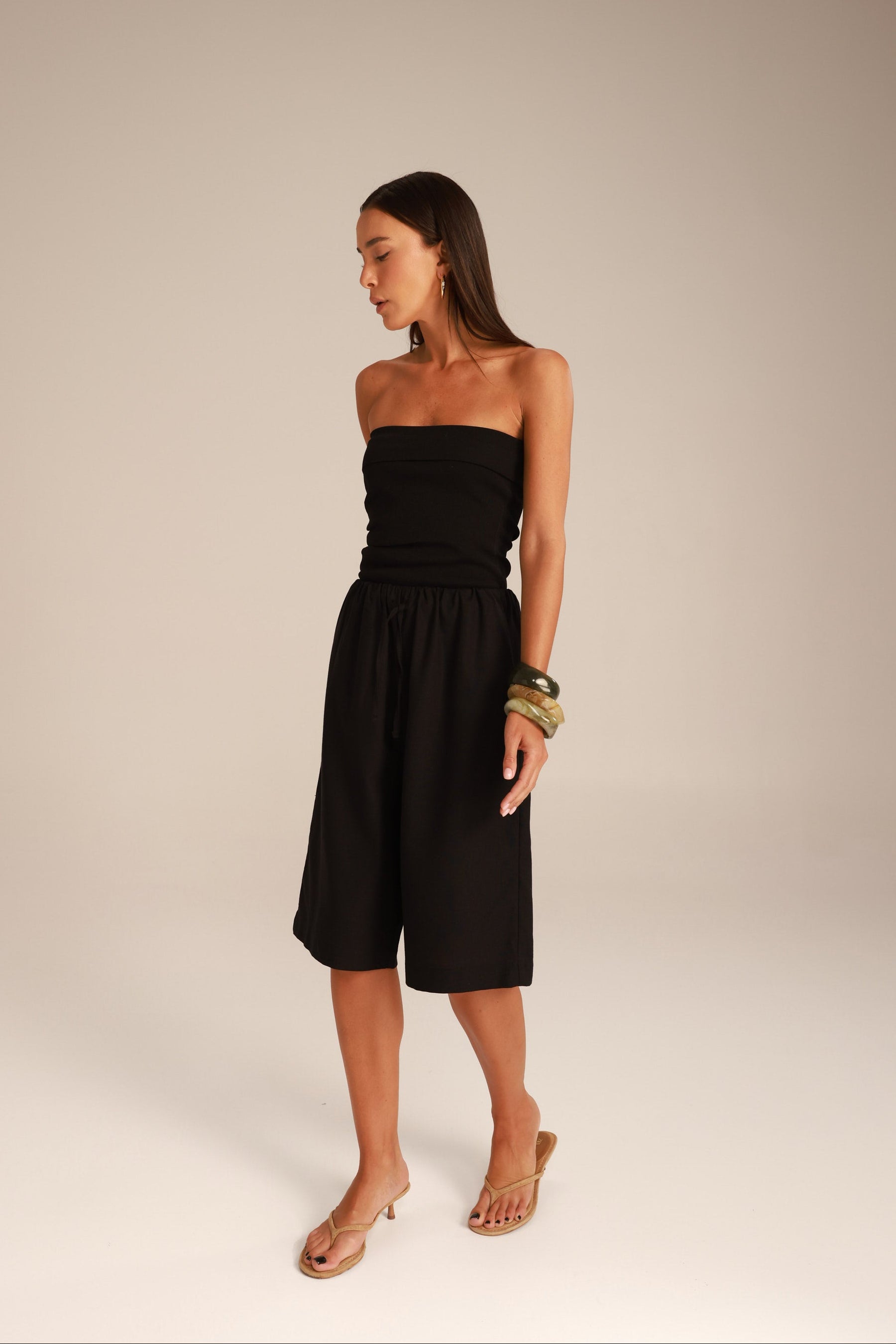 מכנסי נאנו שחורים