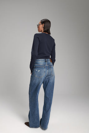 חולצת אולינה נייבי