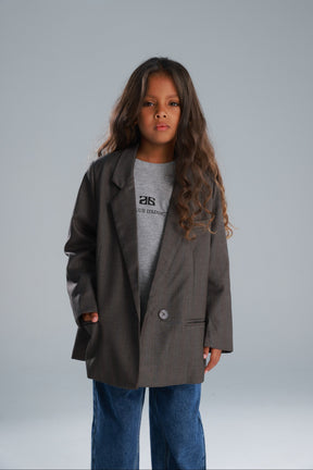 חולצת מדלן אפורה