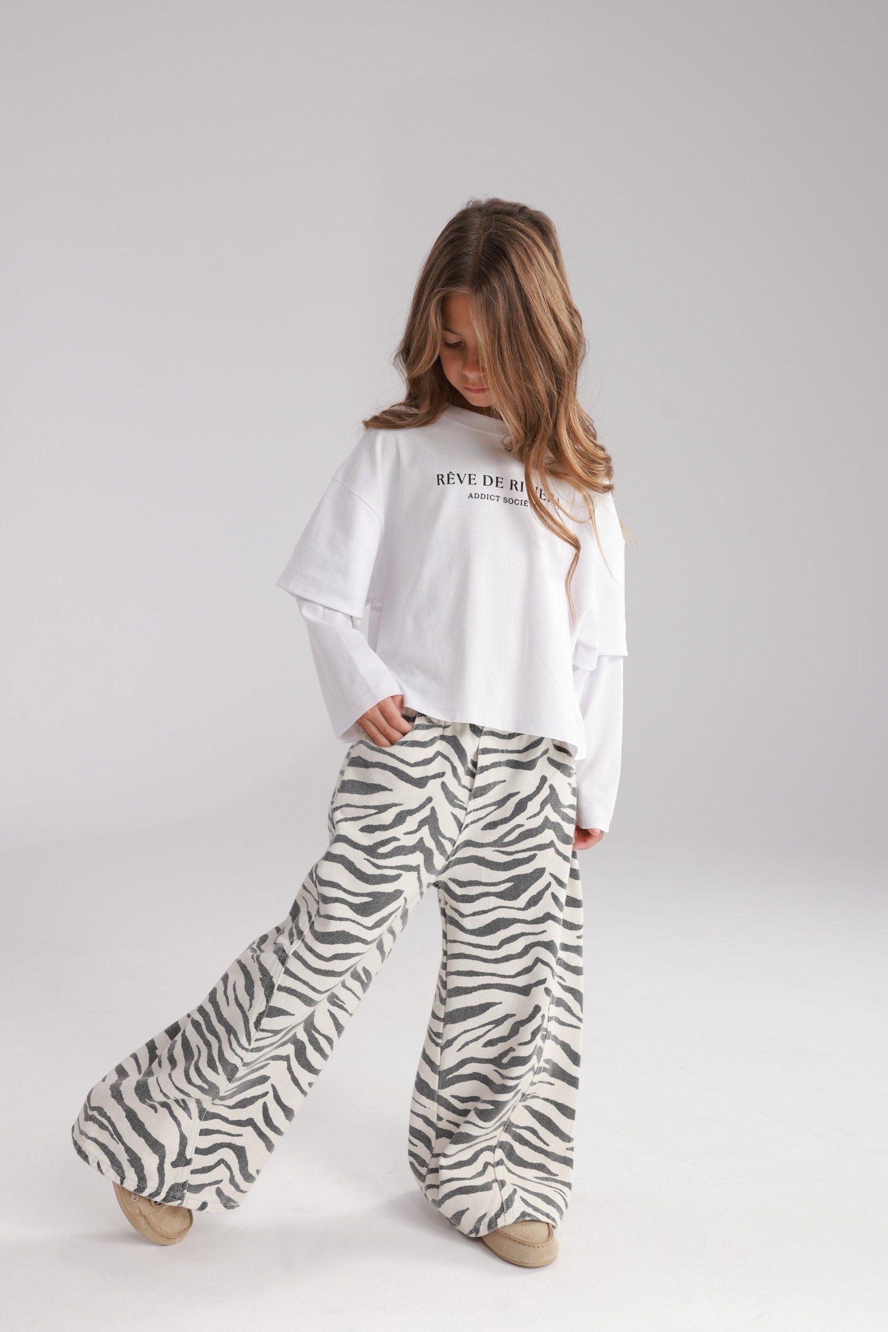 ג'ינס מרינה זברה