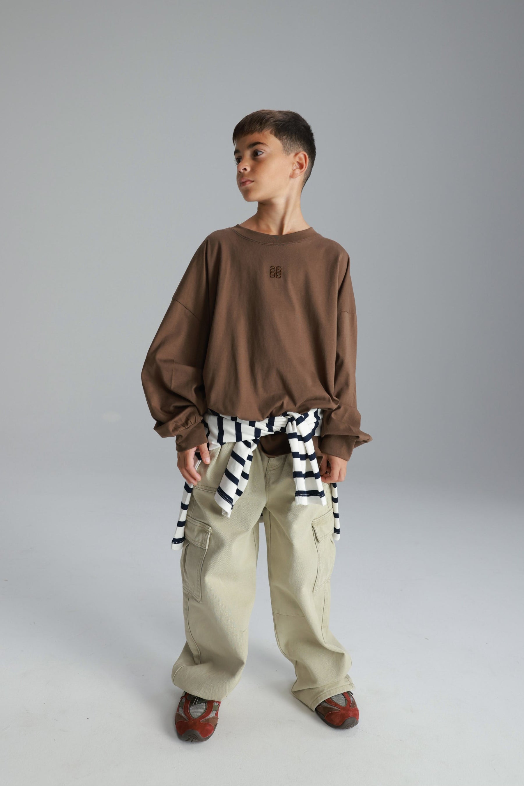 חולצת סנטי חומה