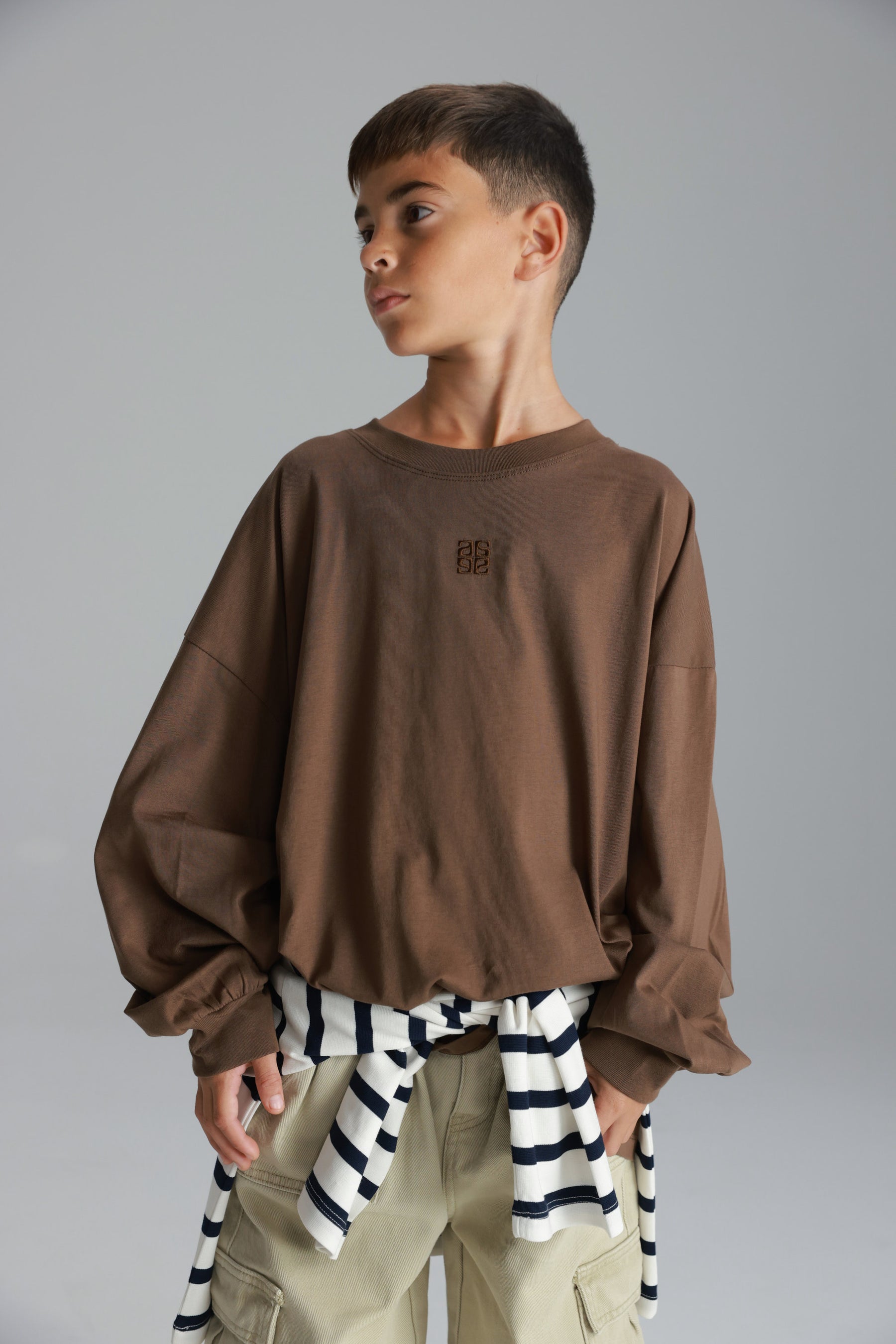 חולצת סנטי חומה