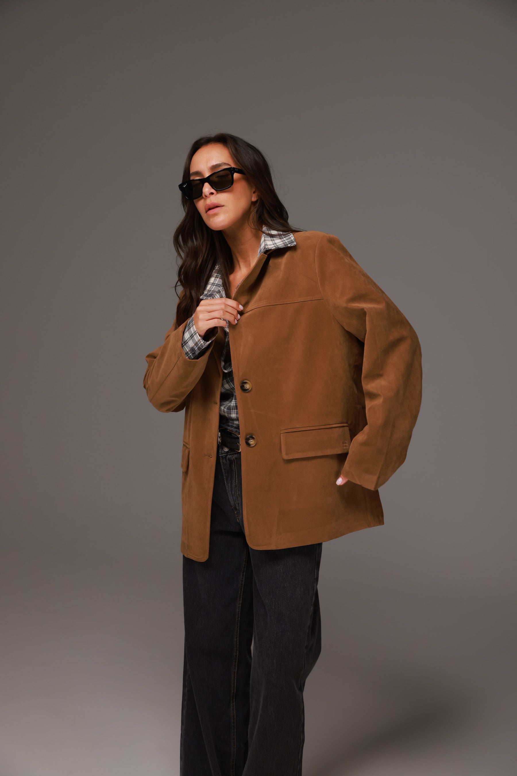 ג'קט מודי חום