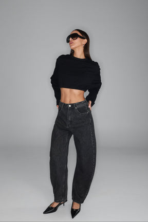 ג'ינס קייטלין שחור