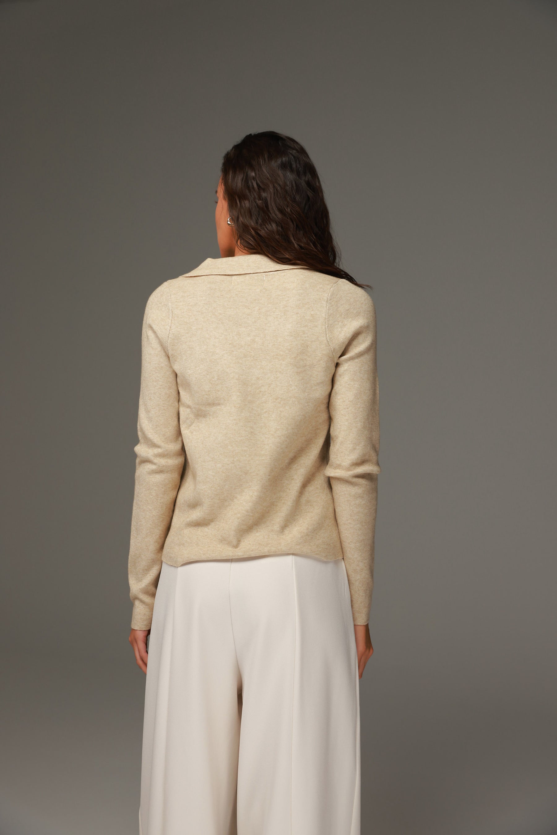 חולצת סריג ליזה בז'