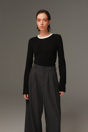 חולצת מלורי שחורה