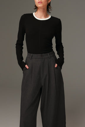 חולצת מלורי שחורה