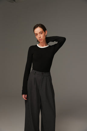 חולצת מלורי שחורה