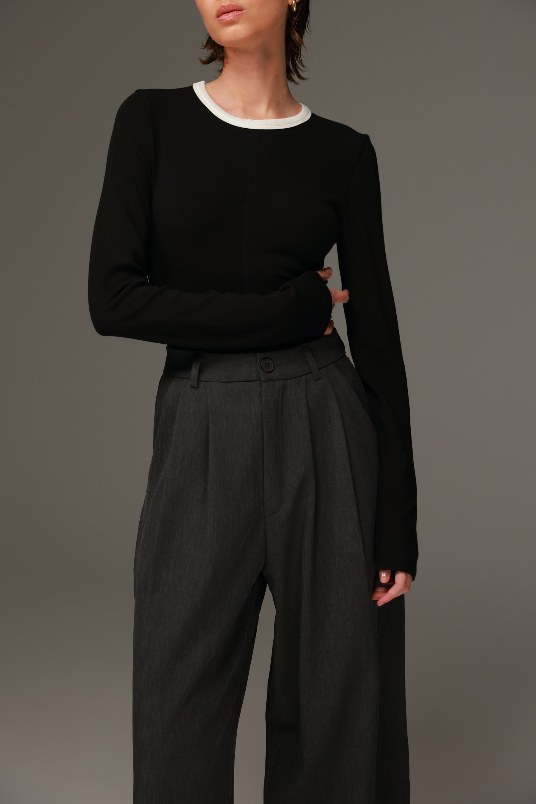 חולצת מלורי שחורה