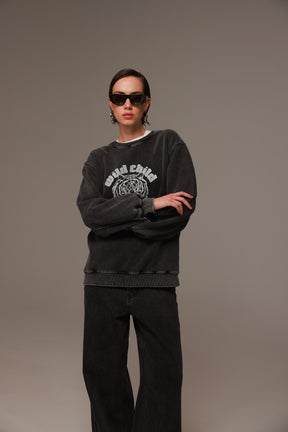 סוויטשירט טייגר שחור