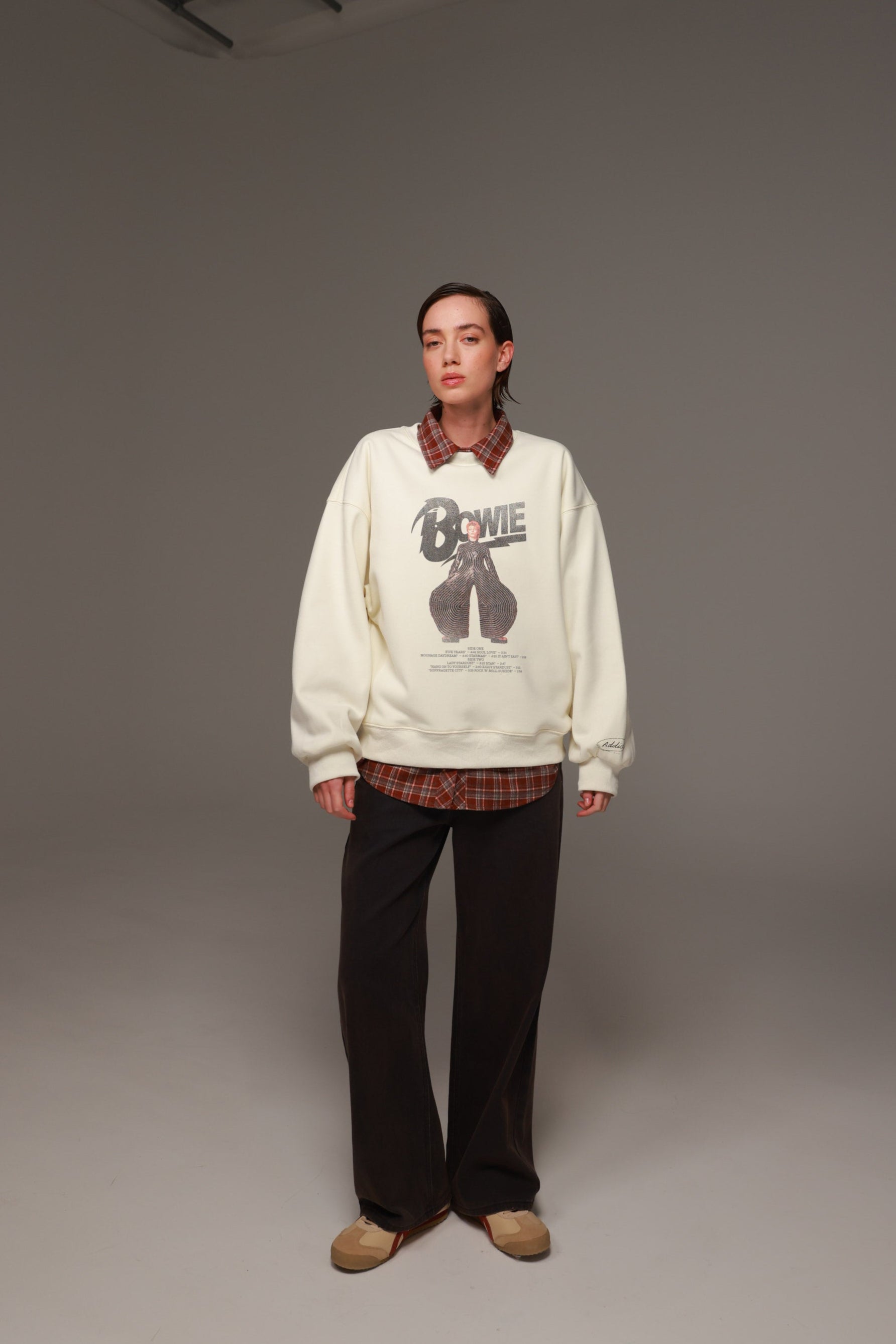 סוויטשירט ריילי שמנת