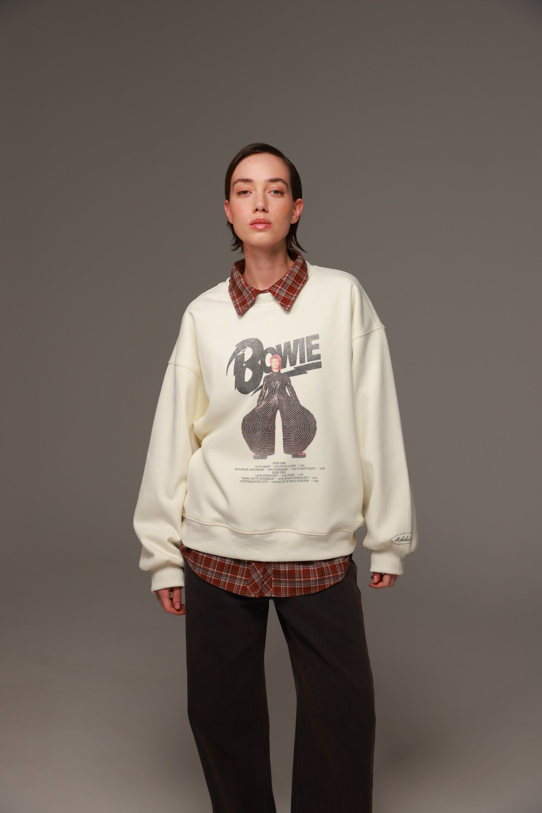 סוויטשירט ריילי שמנת