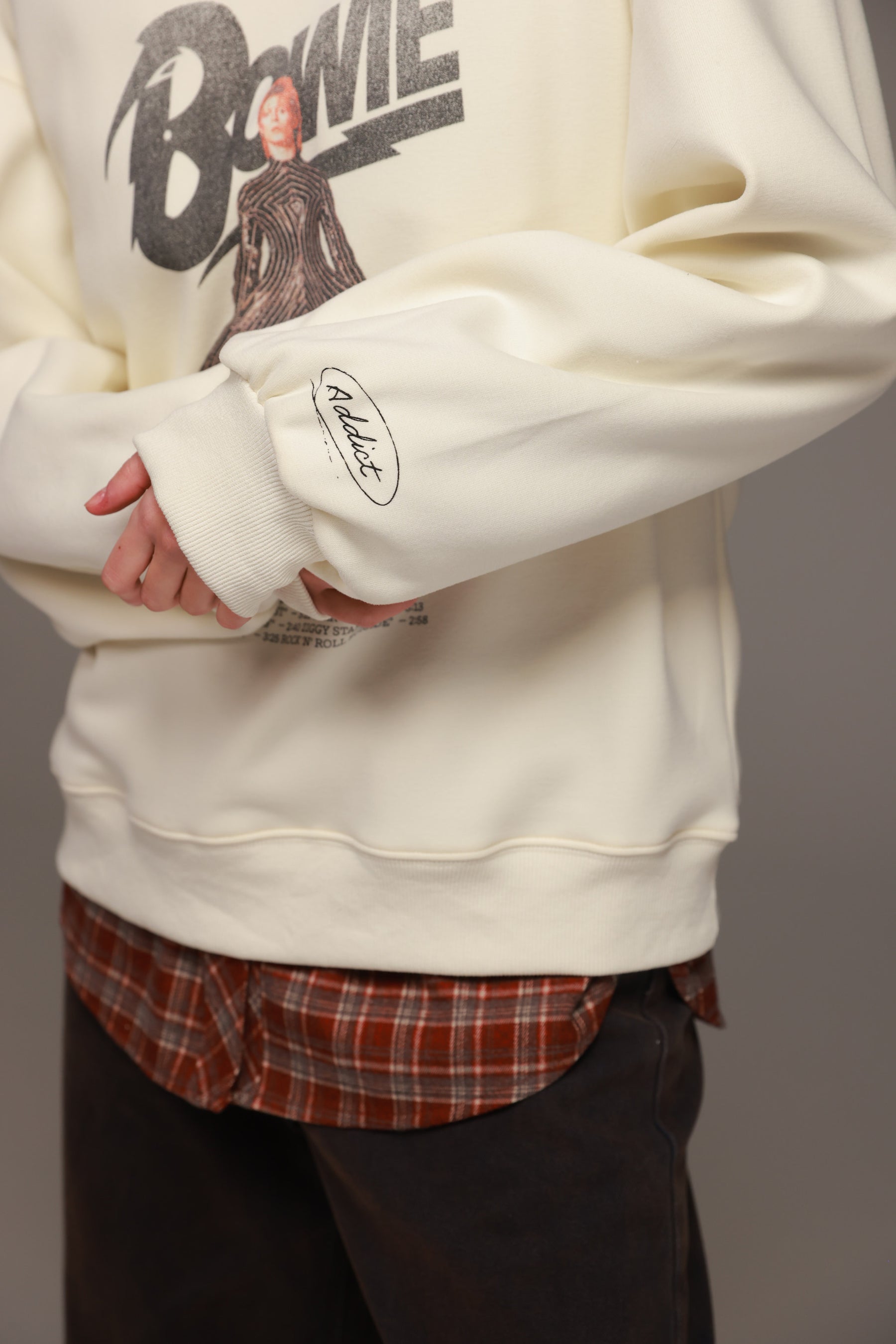 סוויטשירט ריילי שמנת