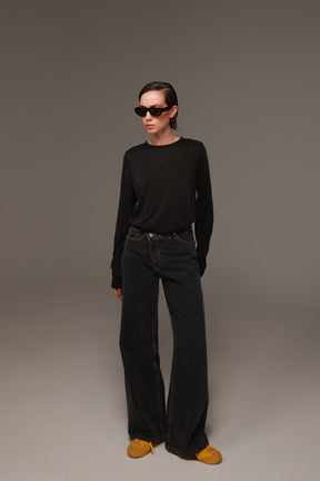 חולצת מוראל שחורה