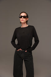 חולצת מוראל שחורה