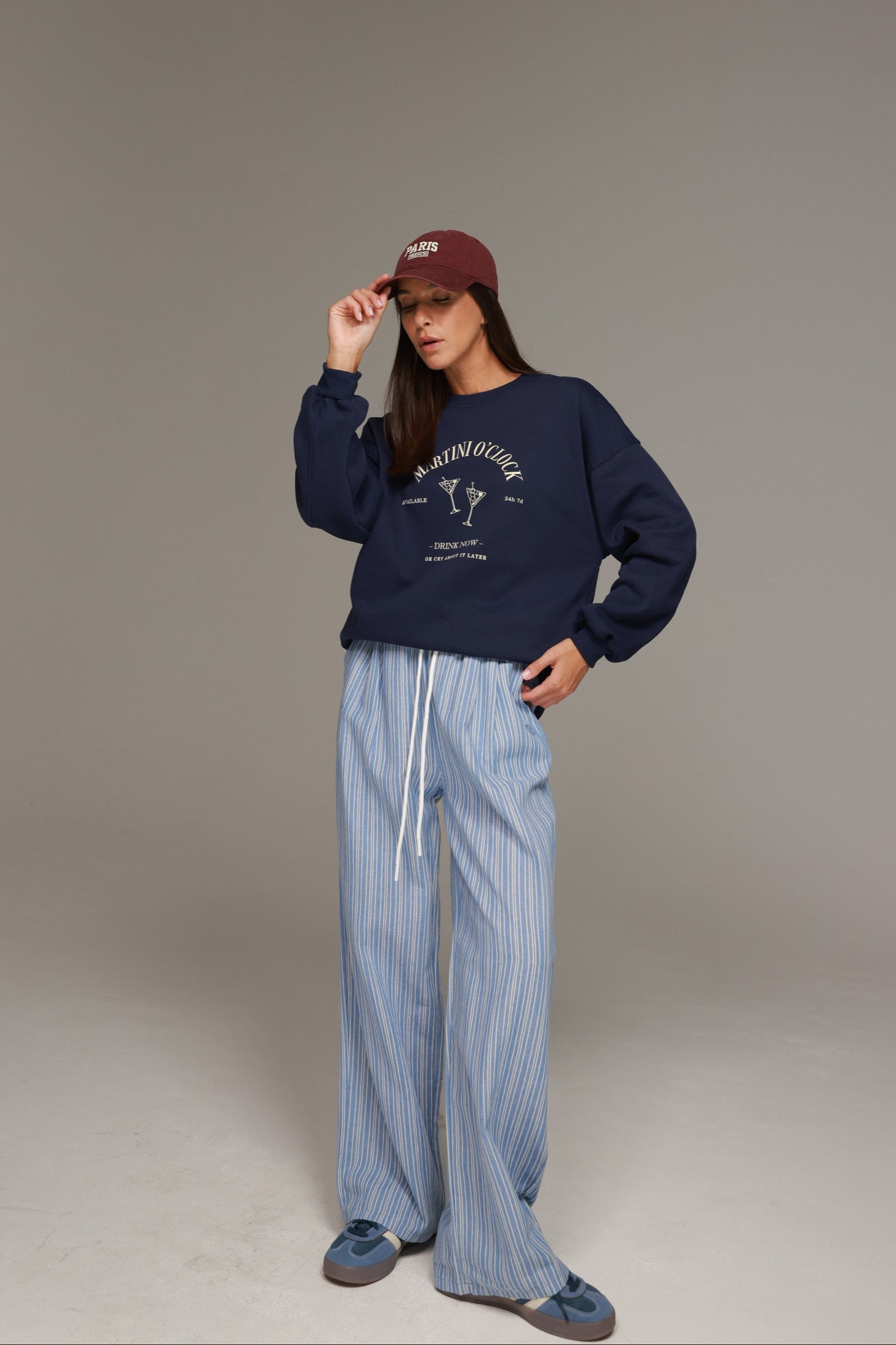 מכנסי אמיליו כחול בהיר