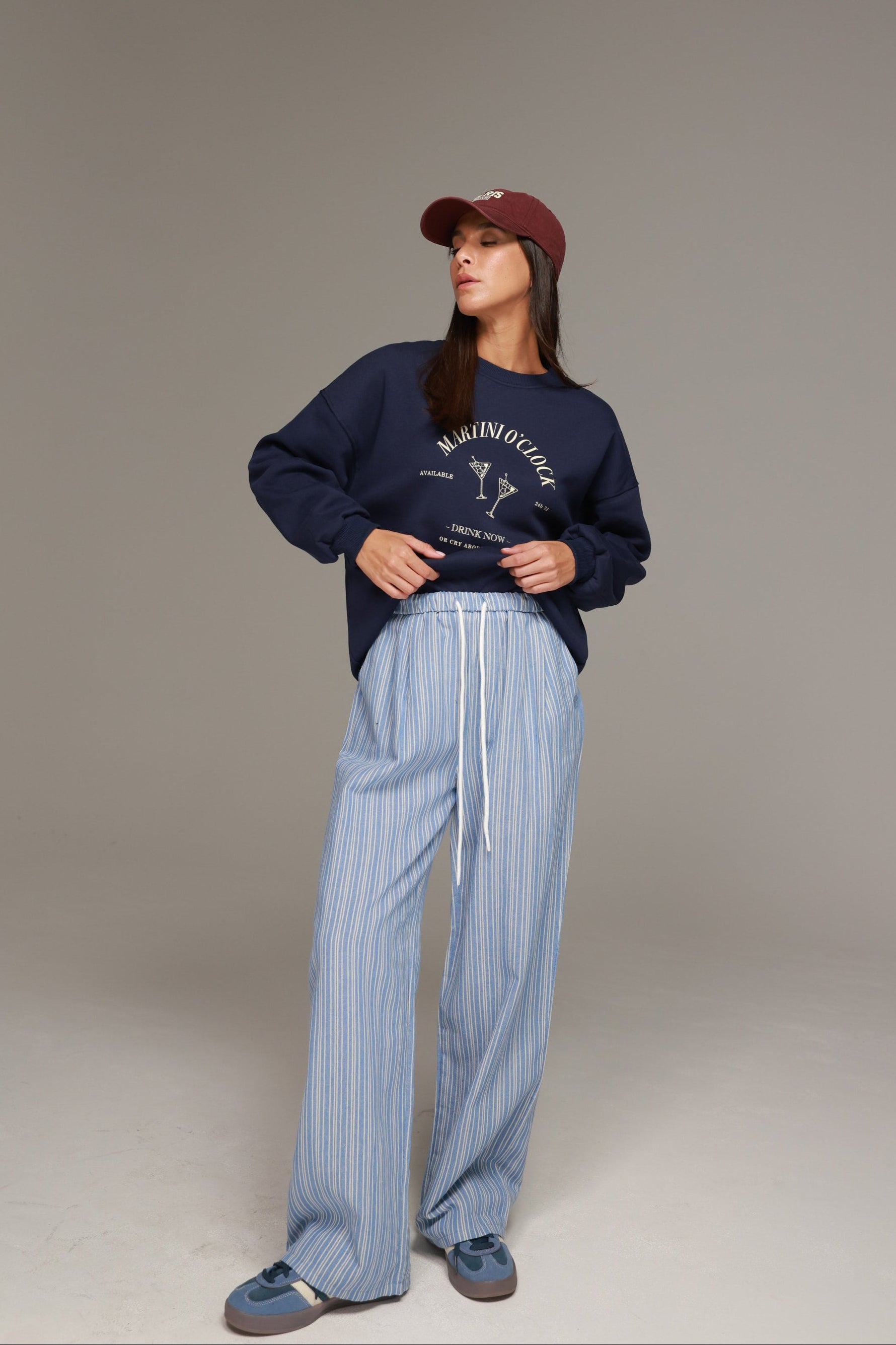 מכנסי אמיליו כחול בהיר