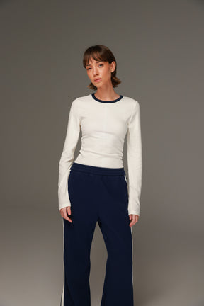 חולצת מלורי שמנת