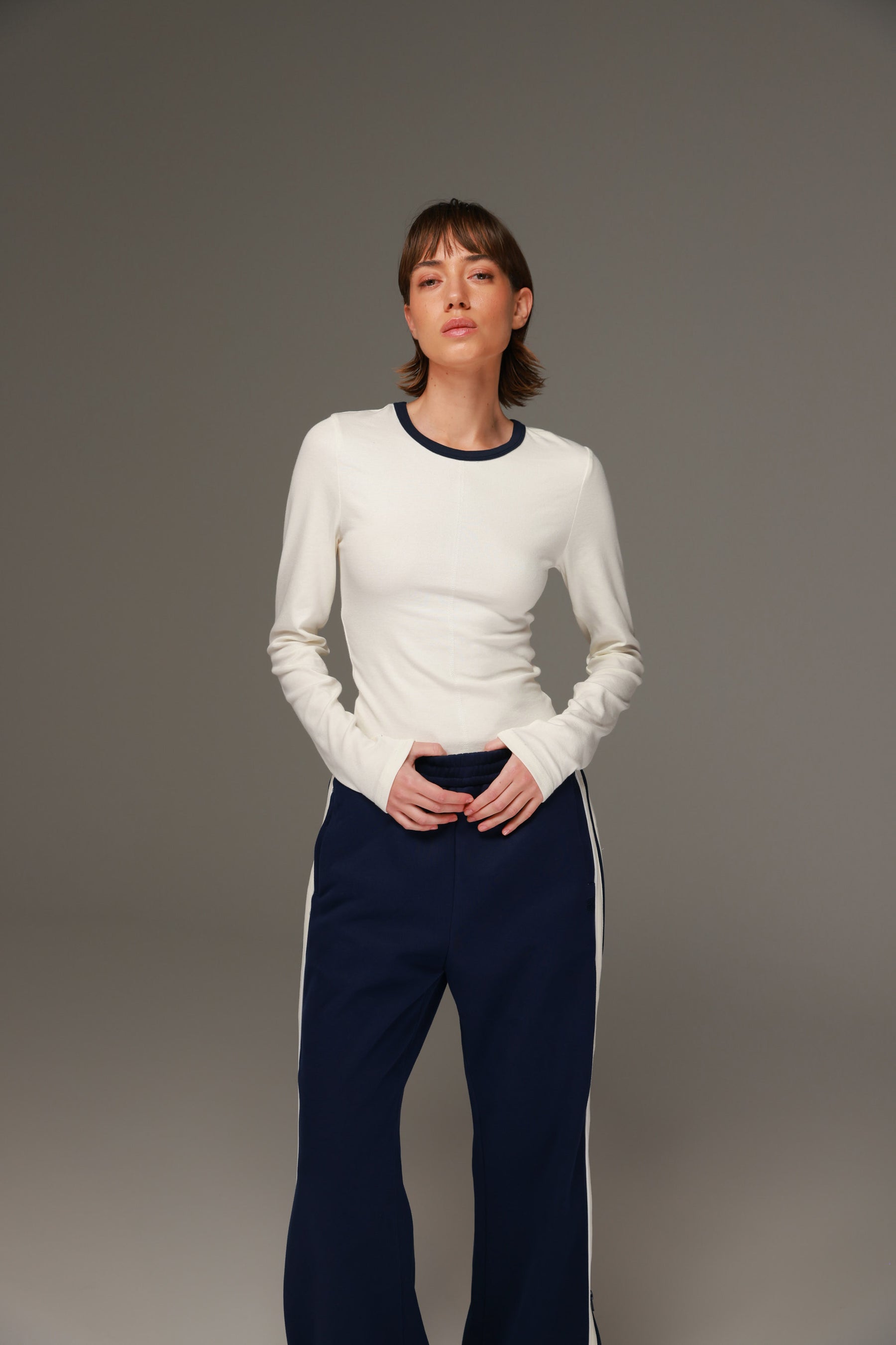 חולצת מלורי שמנת