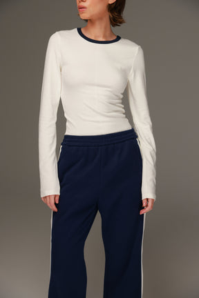 חולצת מלורי שמנת