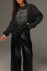 סוויטשירט היילי שחור