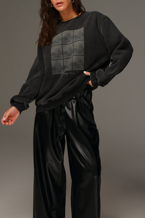 סוויטשירט היילי שחור