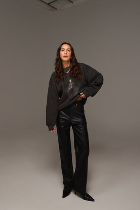 סוויטשירט ריילי אפור