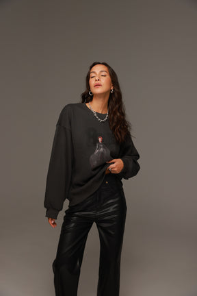 סוויטשירט ריילי אפור