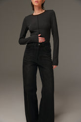 חולצת מלורי אפור כהה