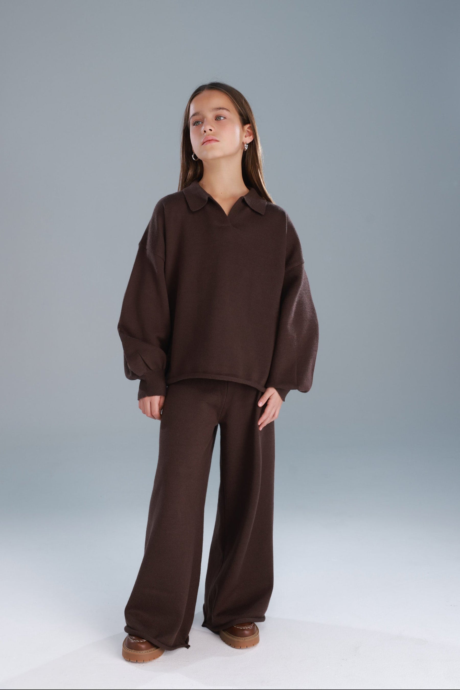 חליפת מונרו חומה