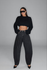 ג'ינס קייטלין שחור