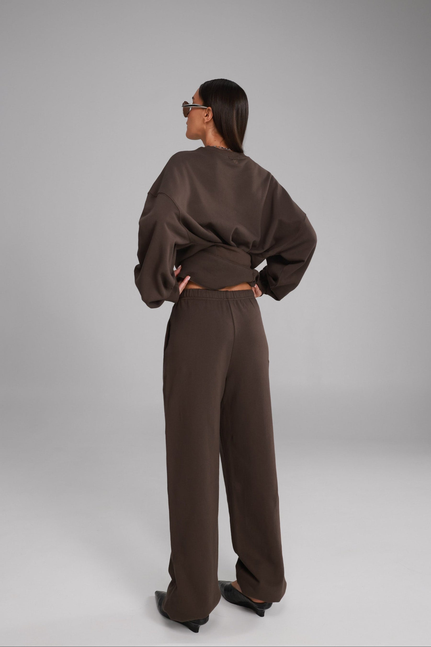 מכנסי פביאנה חומים