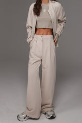 מכנסי מיקאלה פרנץ טרי בז׳