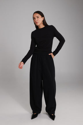 מכנסי אייבי שחורים