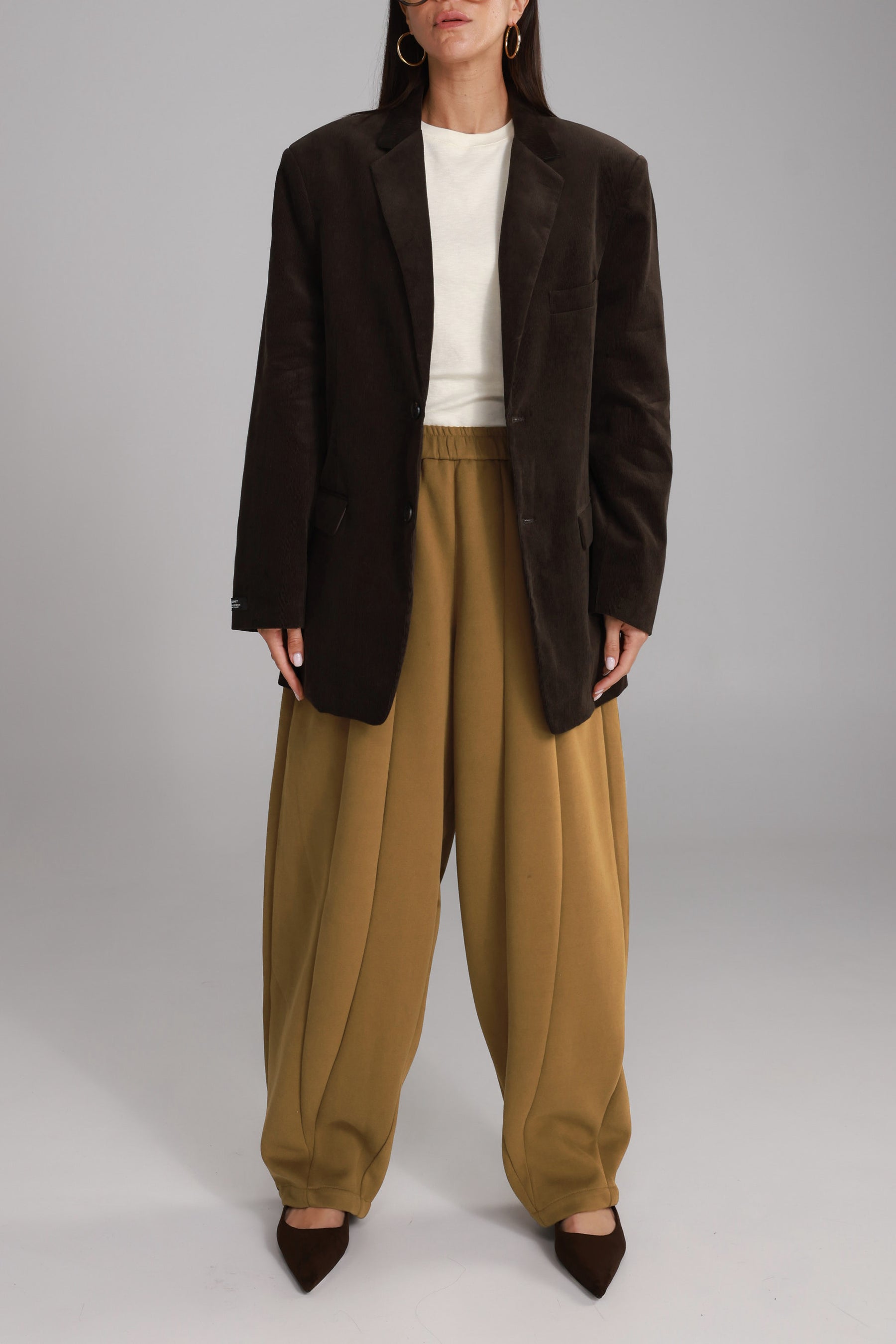 מכנסי אייבי חום בהיר