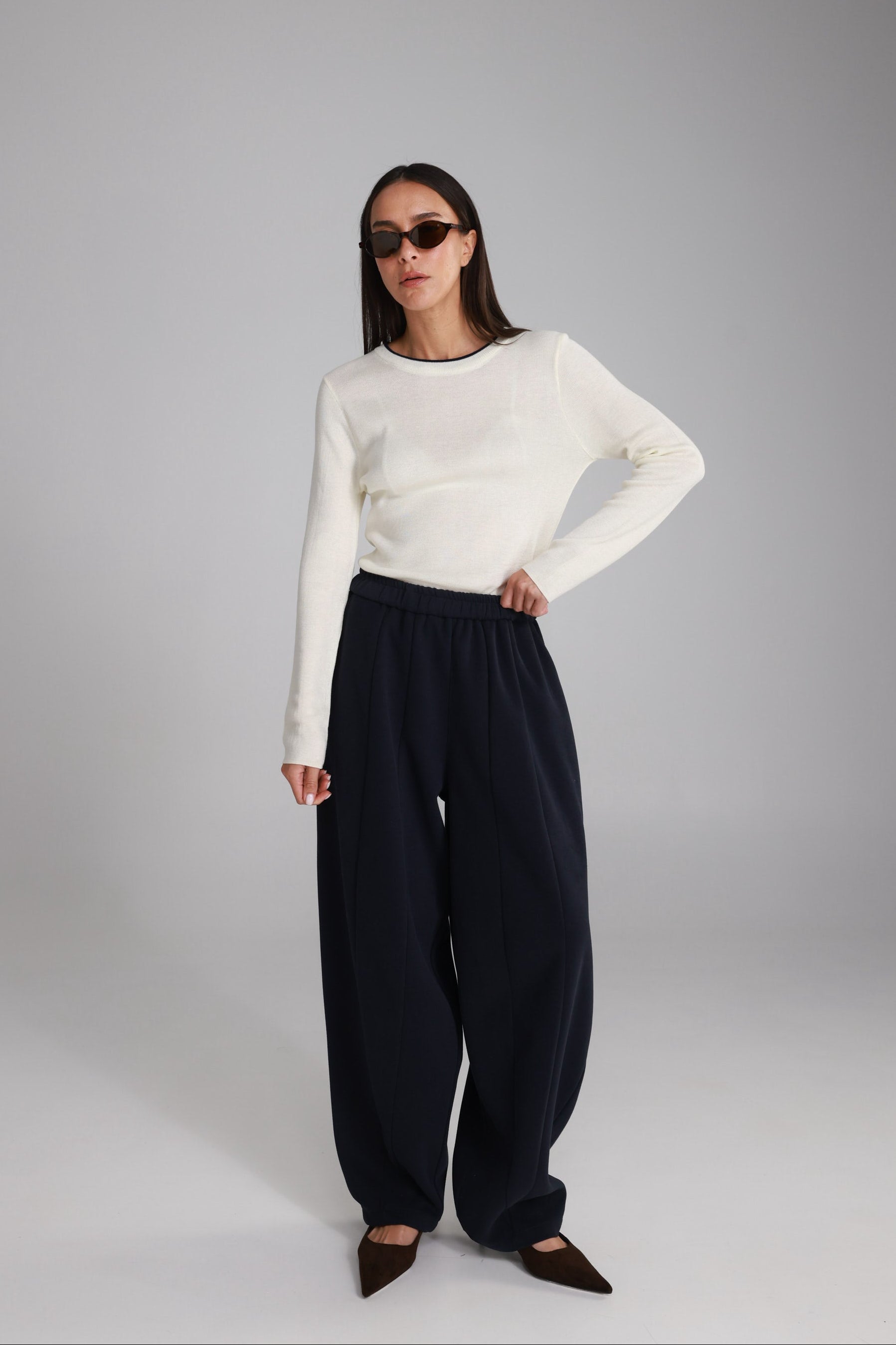 מכנסי אייבי נייבי