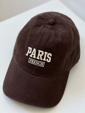 כובע פריז חום כהה