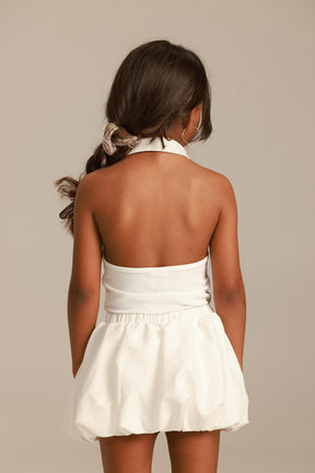 שמלת ריהאנה לבנה