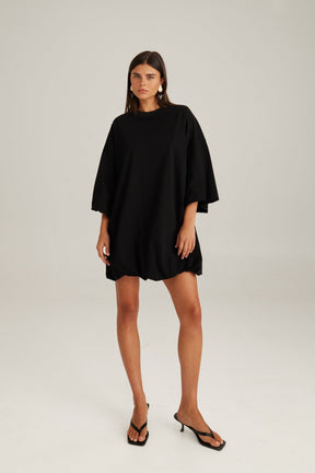 שמלת מלינה שחורה