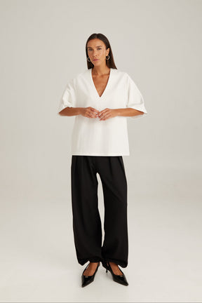 חולצת מואן לבנה