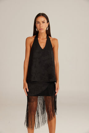 גופיית ג'וליאנה שחורה