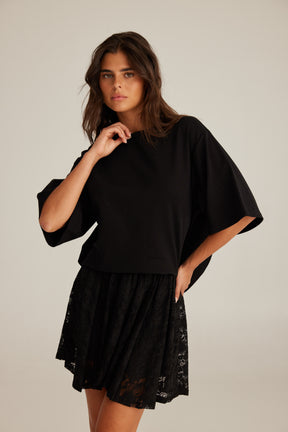 חצאית ביאנקה שחורה